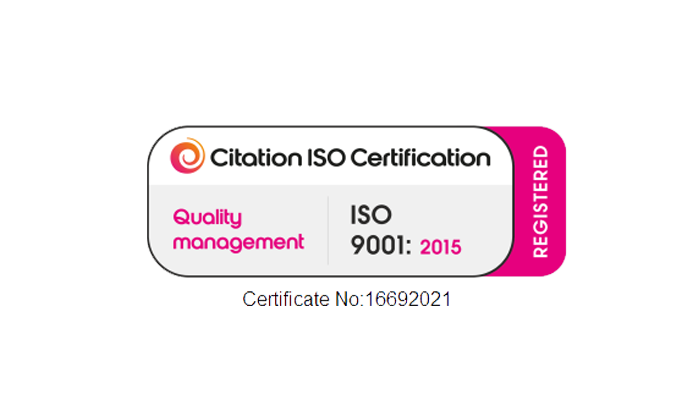 QMS ISO 9001 : 2015 Registered | Accreditations & Certifications | About Us | Aylesford Electrical